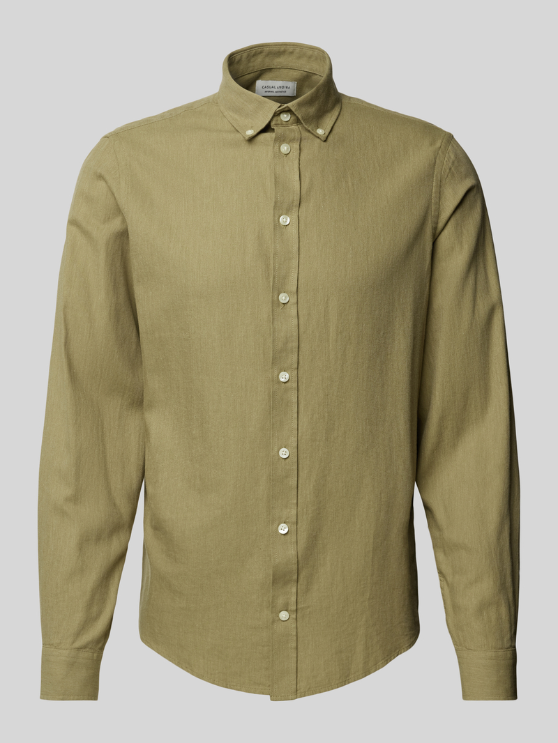 casual friday Regular fit vrijetijdsoverhemd met button-downkraag model 'ANTON'