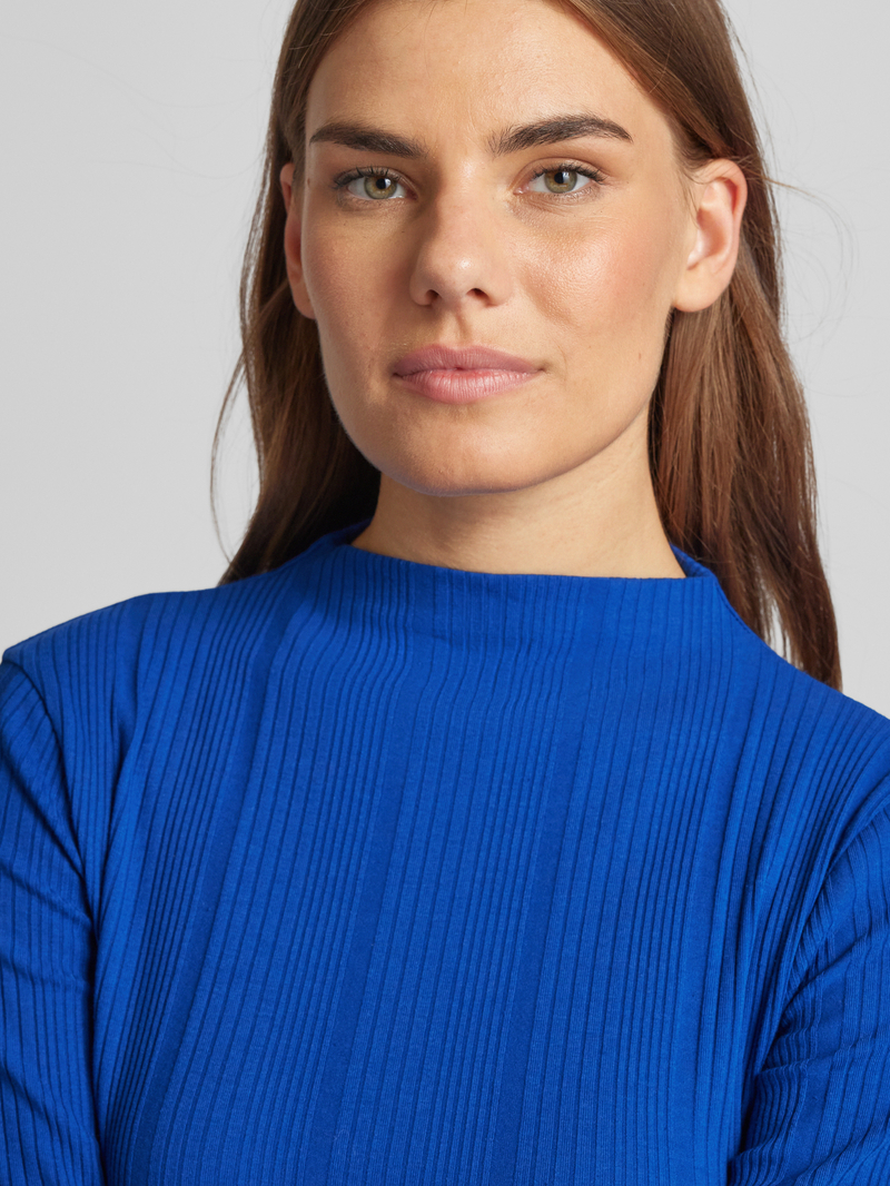 Christian Berg Woman Selection Shirt met lange mouwen en opstaande kraag