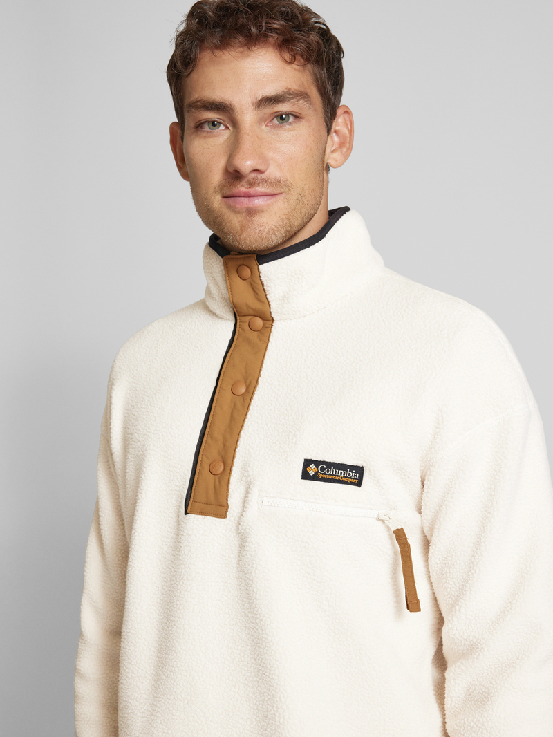 Columbia Sweatshirt met opstaande kraag model 'HELVETIA'