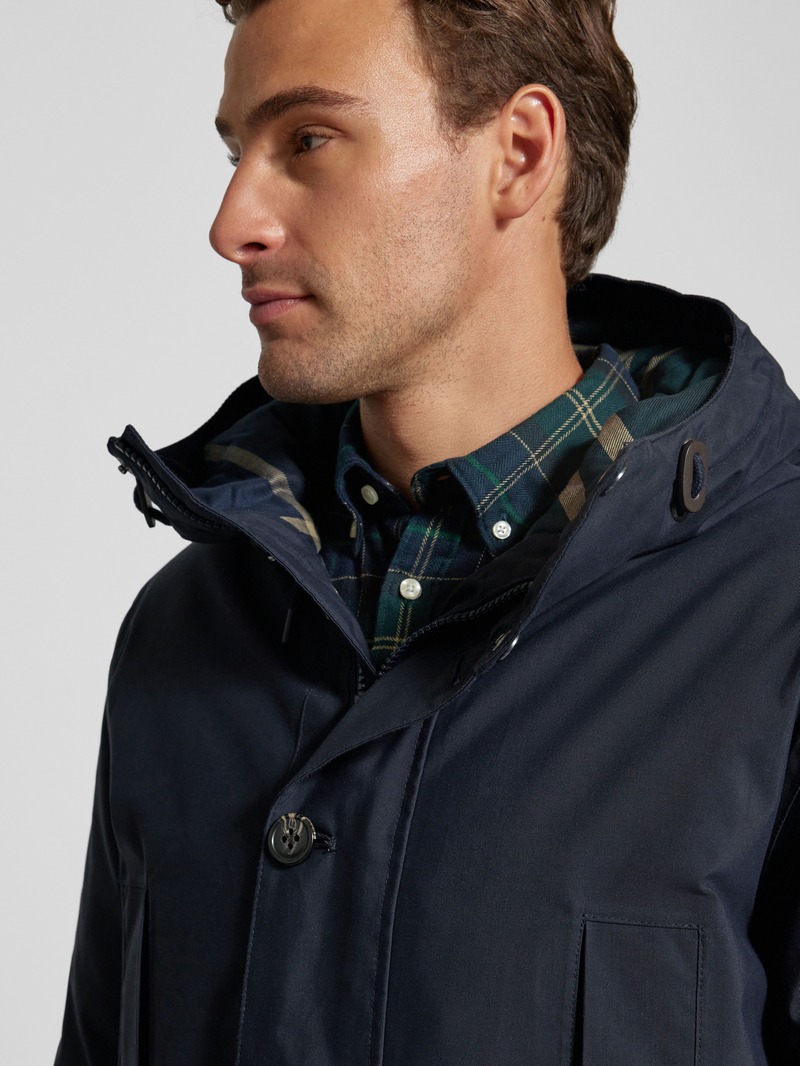 Barbour Regular fit jack met labeldetails model 'BEAUFORT'