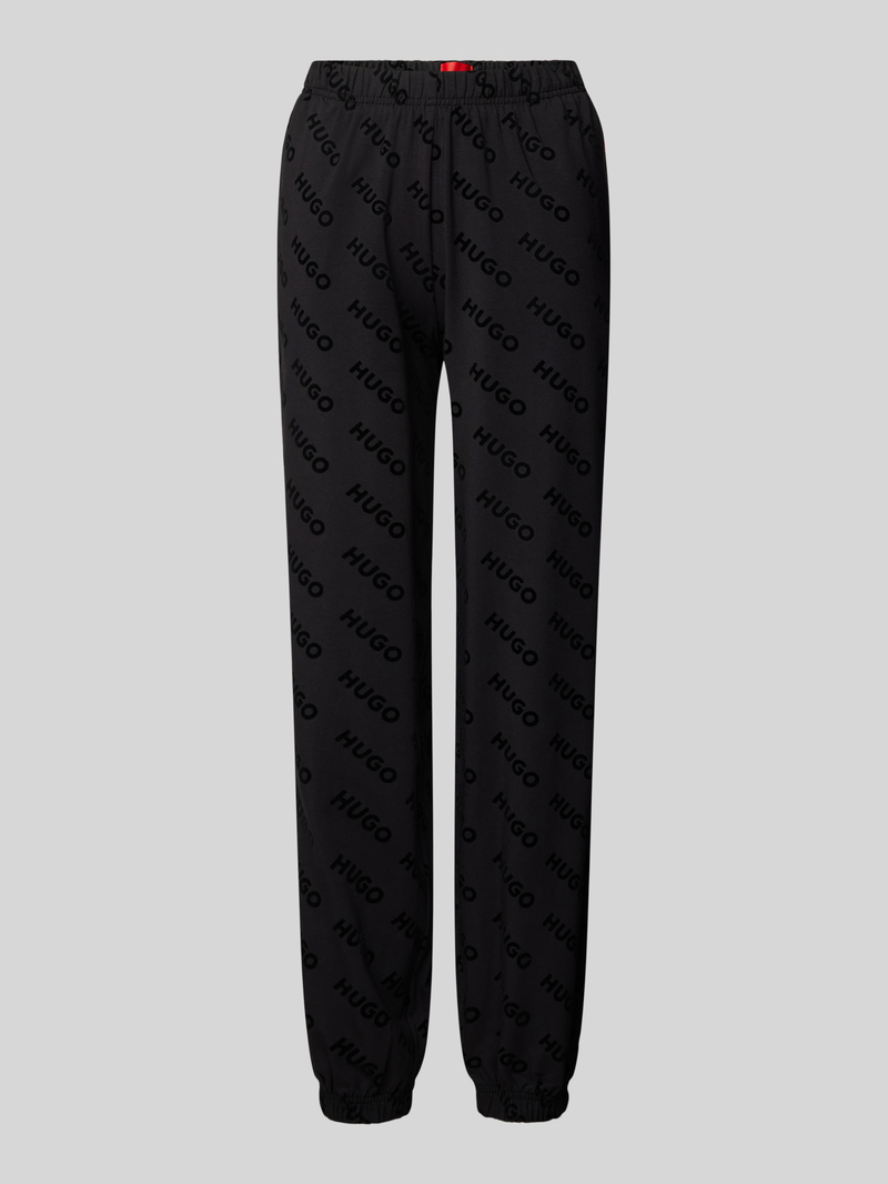 HUGO Pyjamabroek met labeldetails