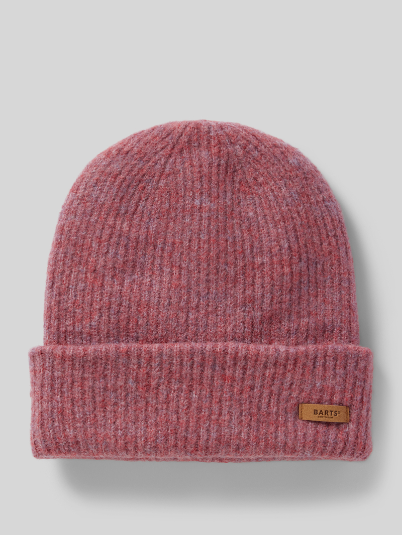 Barts Beanie met labelpatch model 'Witzia'