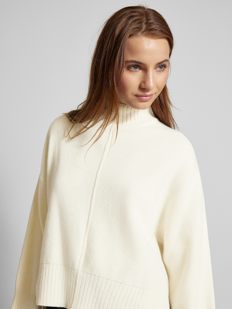Ivy Oak Gebreide pullover met ribboorden model 'KAREEN'