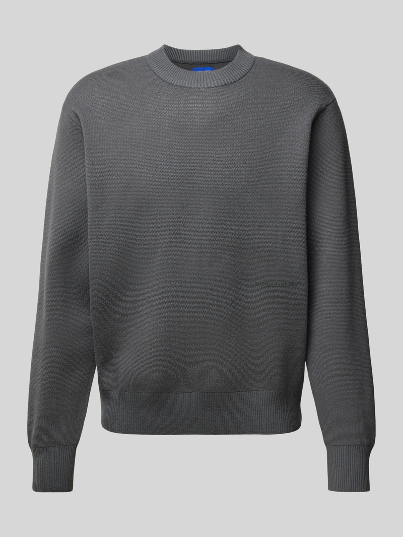 Jack & jones Gebreide pullover met labelprint, model 'VESTERBRO'