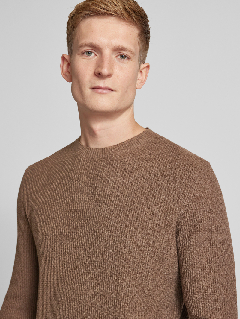 s.Oliver RED LABEL Regular fit pullover met structuurmotief