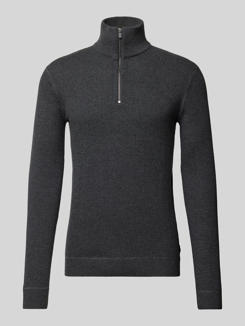 Jack & Jones Premium Gebreide pullover met opstaande kraag model 'BLUCHRISTER'