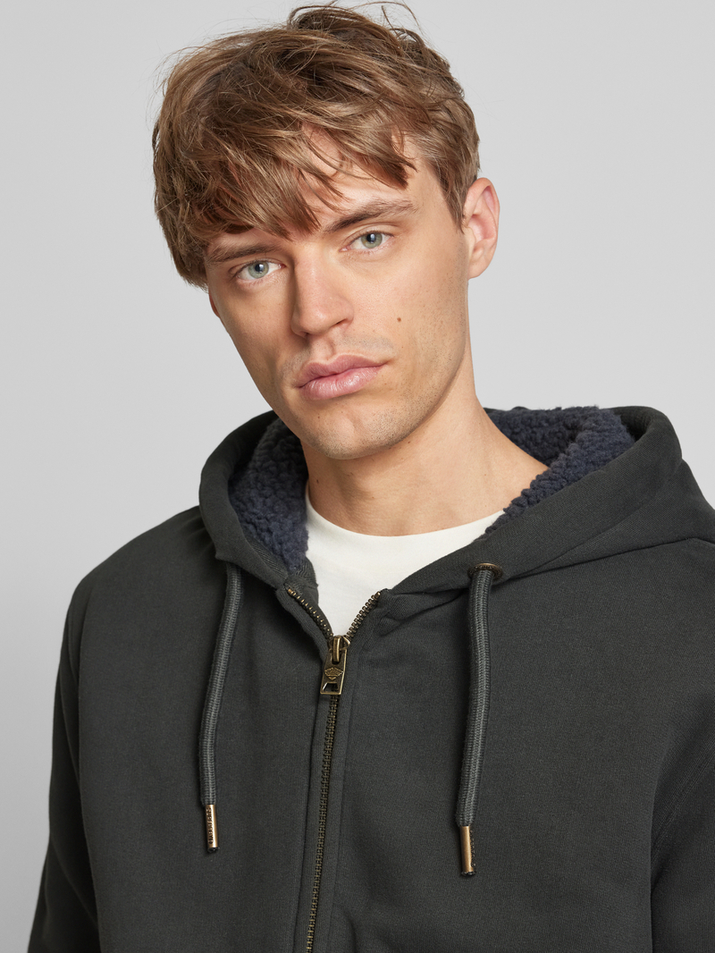 Superdry Sweatjack met labelstitching model 'Borg'
