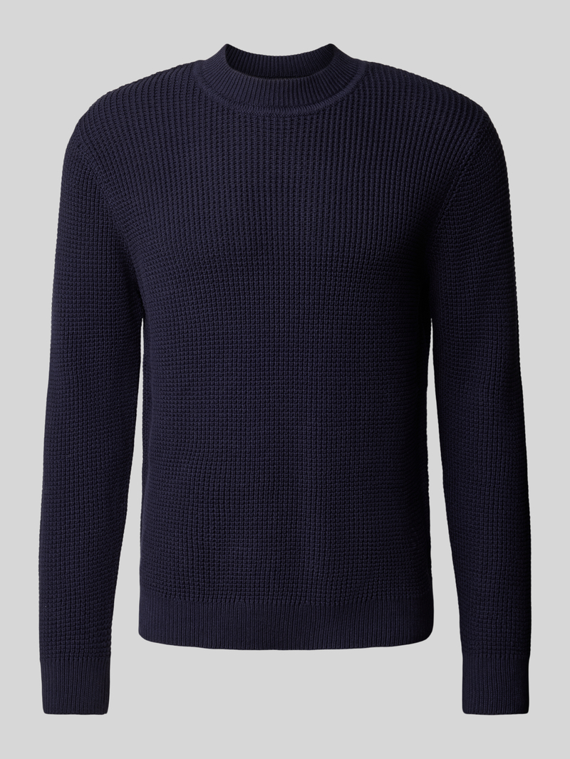 Jack & Jones Premium Gebreide pullover met ribboorden, model 'VIGGO'