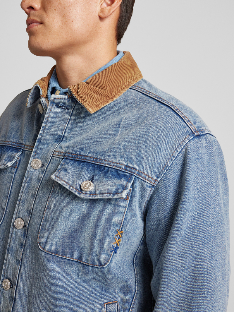 Scotch & Soda Jeansjack met borstzakken