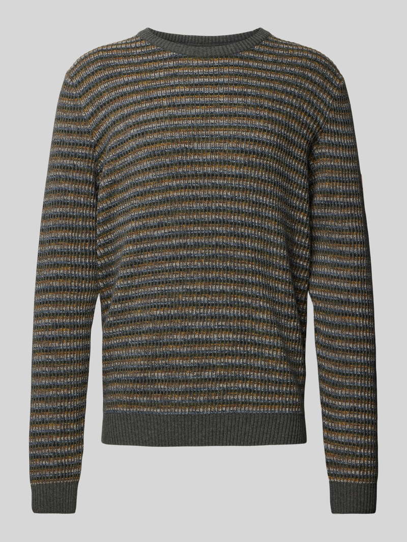 camel active Gebreide pullover met structuurmotief