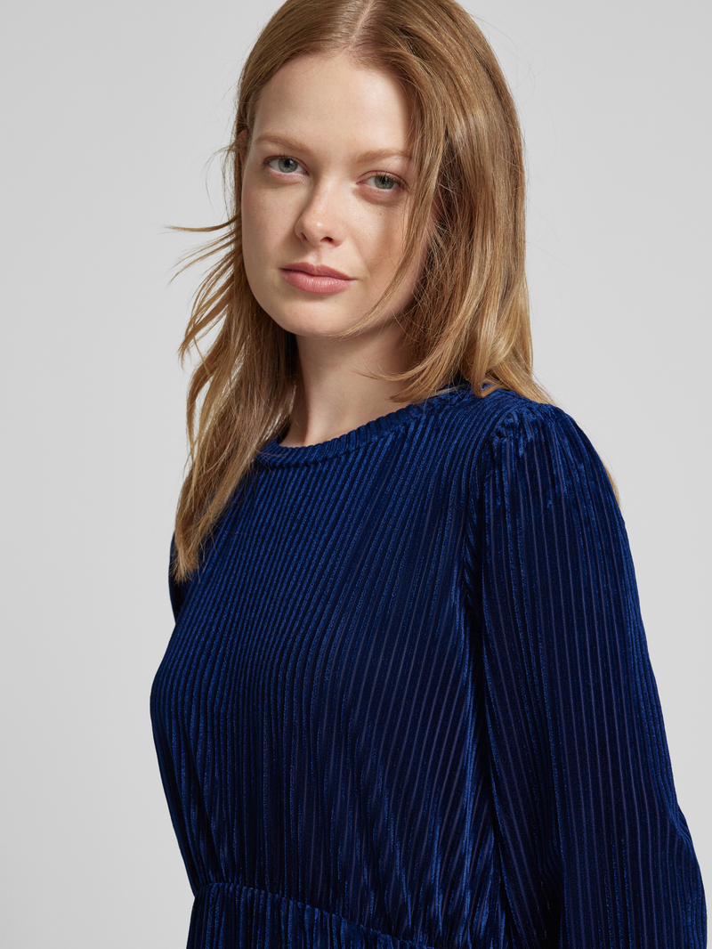 Christian Berg Woman Selection Midi-jurk met structuurmotief