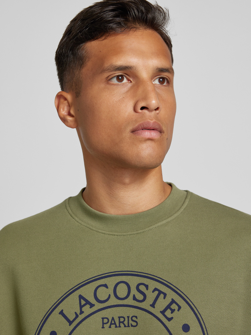 Lacoste Sweatshirt met labelprint