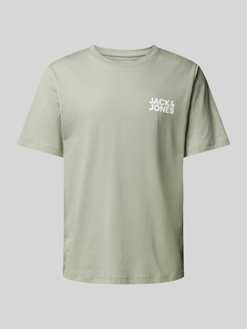 jack & jones T-shirt met labelprint model 'ECORP'