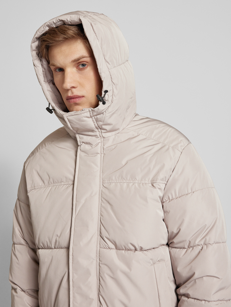 jack & jones Gewatteerd jack met capuchon model 'BRADLEY'