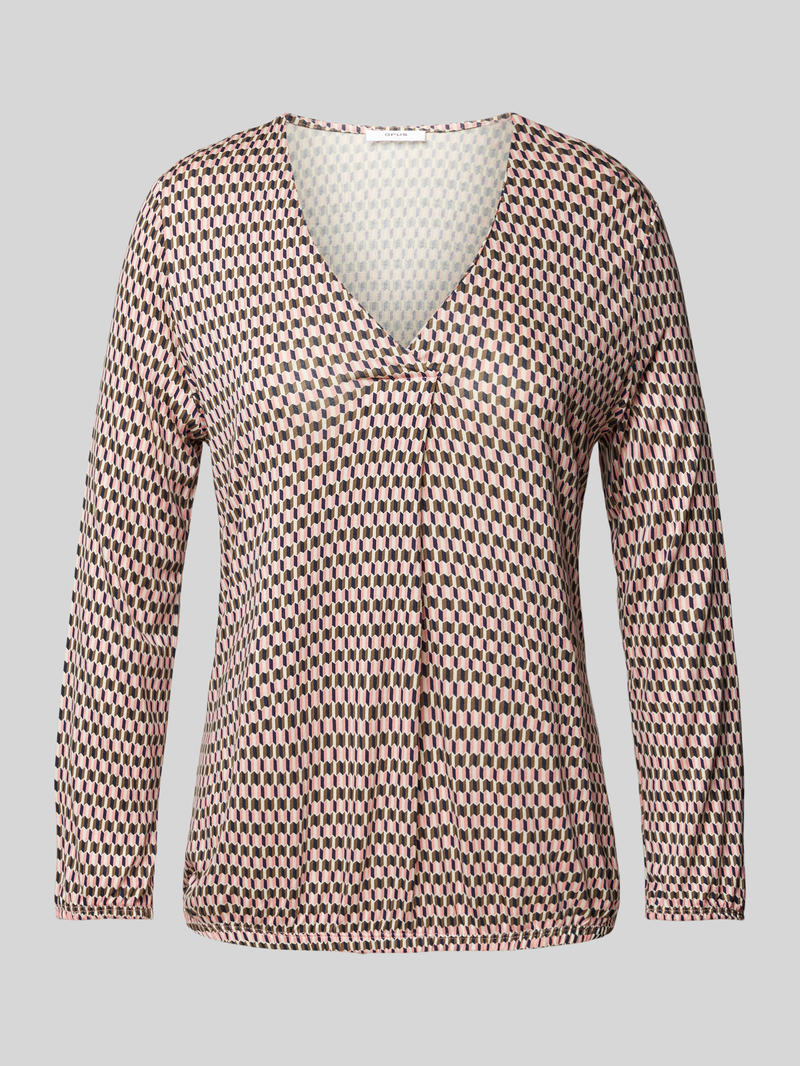 Opus Shirt met 3 4-mouwen model 'Sannah'