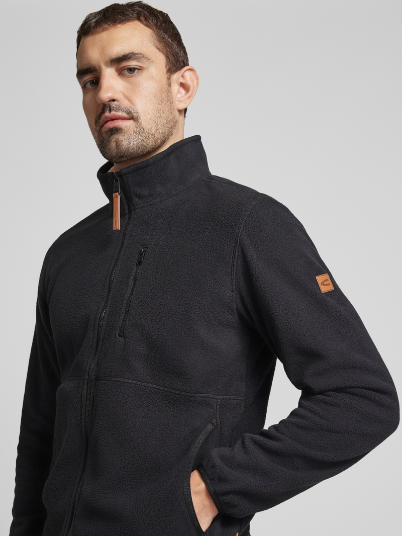 camel active Sweatjack met labelpatch