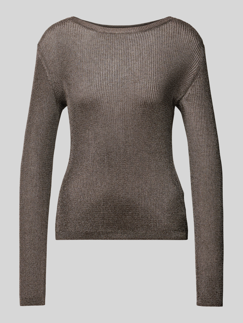 Gestuz Gebreide pullover met extra brede schouders model 'Silvi'