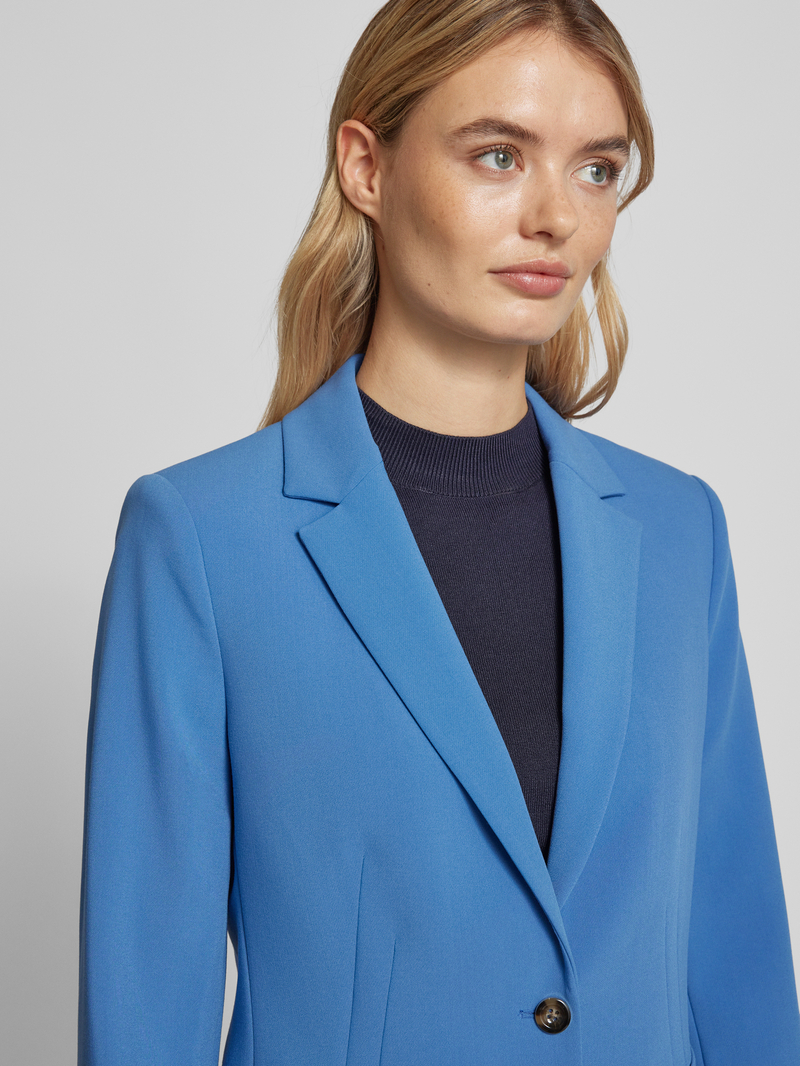 comma Regular fit blazer met reverskraag