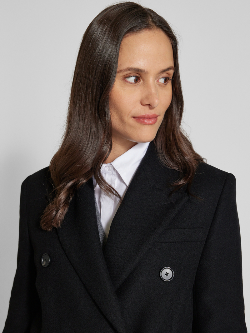 Boss Lange jas met klepzakken model 'Callaf'