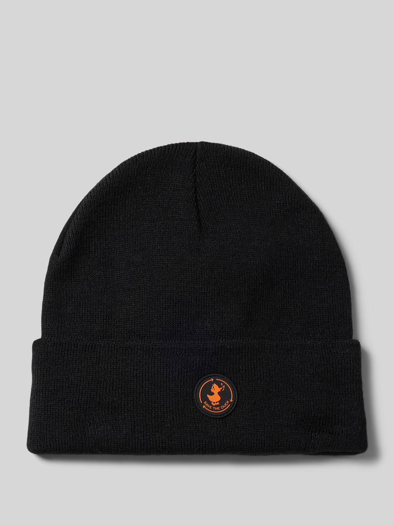SAVE THE DUCK Beanie met labelpatch model 'LOU'