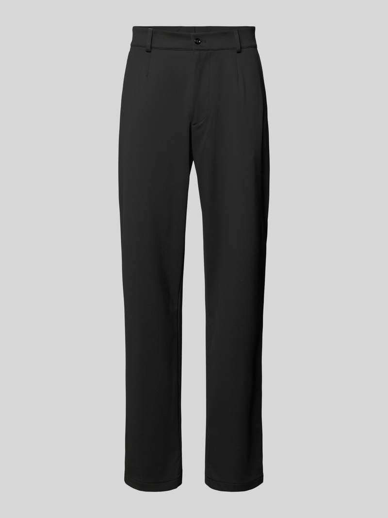 CG - Club of Gents Regular fit pantalon met persplooien, model 'Ole'