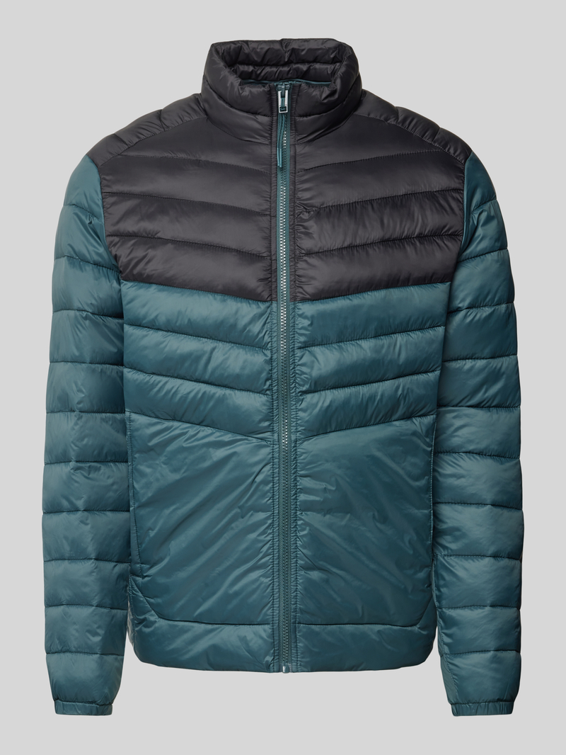 jack & jones Gewatteerd jack met opstaande kraag model 'SPRINT'