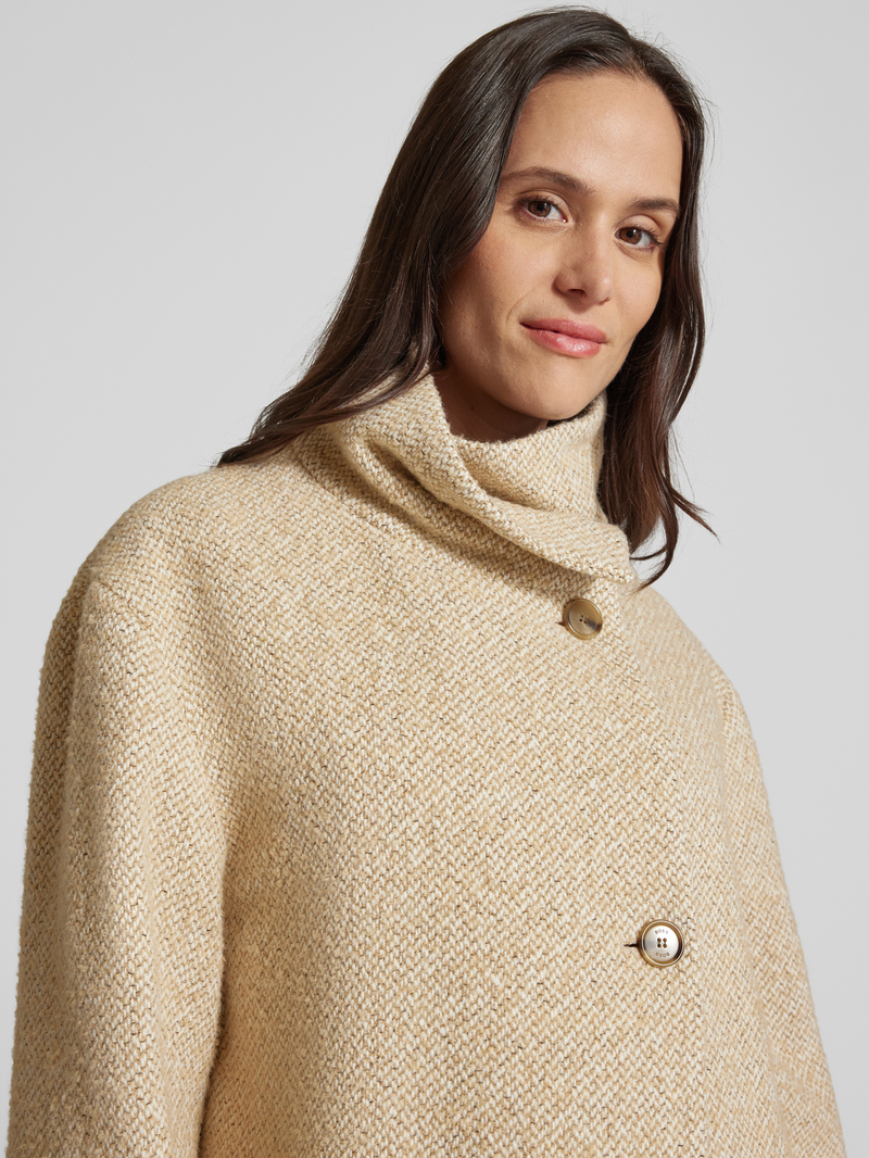 Boss Lange jas met opstaande kraag model 'Coppedea'