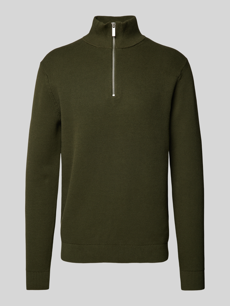 Selected Homme Gebreide pullover met ribboorden, model 'DANE'