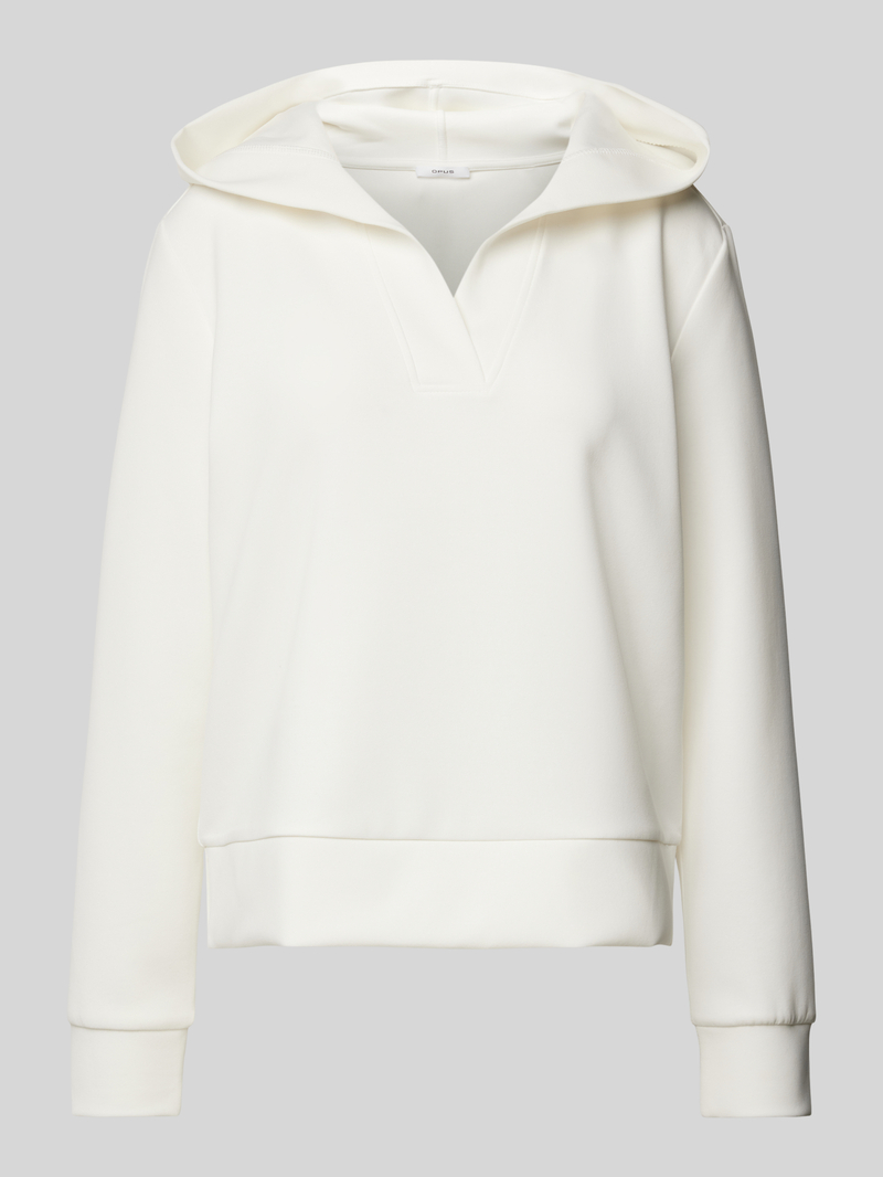 Opus Hoodie met V-hals model 'Gerwa'