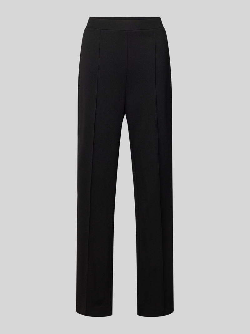 Someday Slim fit stoffen broek met vaste persplooien, model 'Curinna'