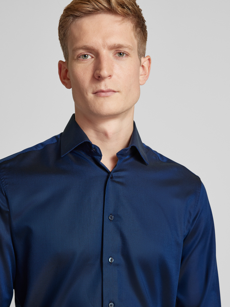 Eterna Modern fit zakelijk overhemd met knoopsluiting