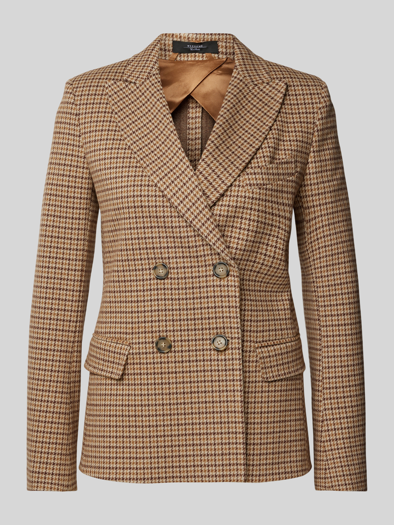 Weekend Max Mara Blazer met reverskraag, model 'FUNGHI'