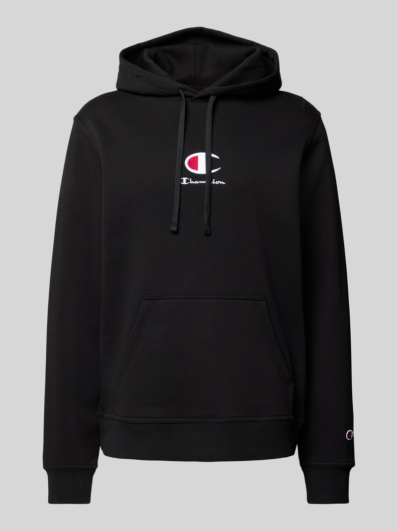 Champion Hoodie met labelstitching