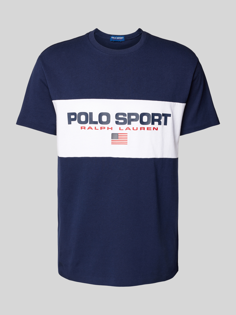 Polo Sport T-shirt met labelprint