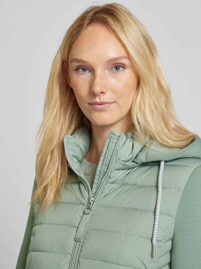 Christian Berg Woman Selection Gewatteerd jack met capuchon