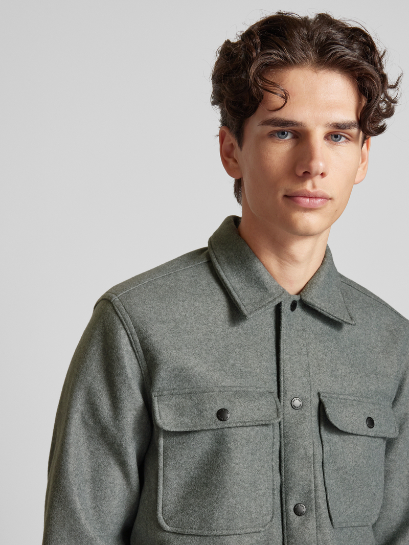 Only & Sons Regular fit vrijetijdsoverhemd met borstzak model 'ASH'