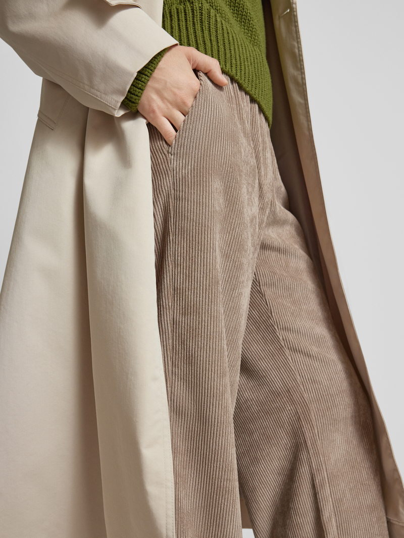 MAC Korte culotte van corduroy