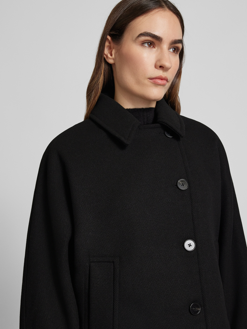 Opus Regular fit jack met platte kraag model 'Hajona'