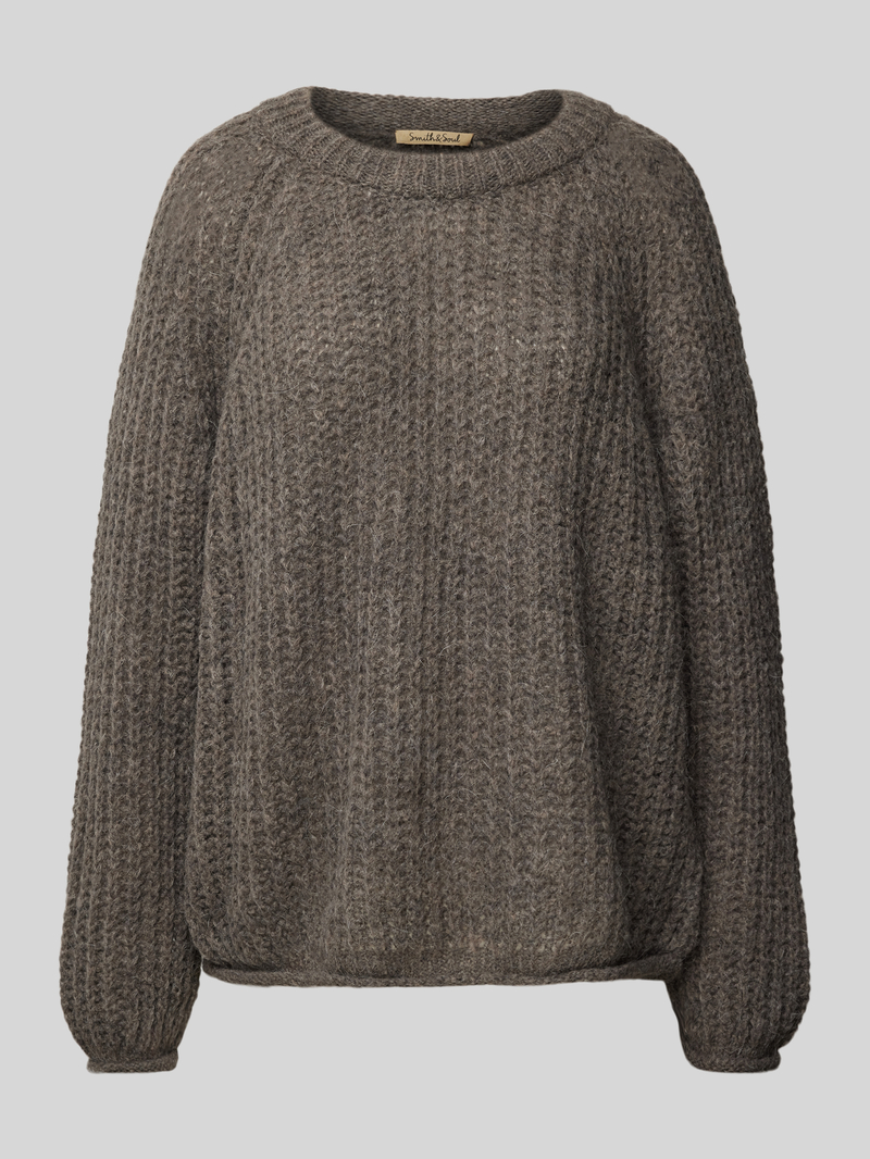 Smith and Soul Gebreide pullover met ribboorden