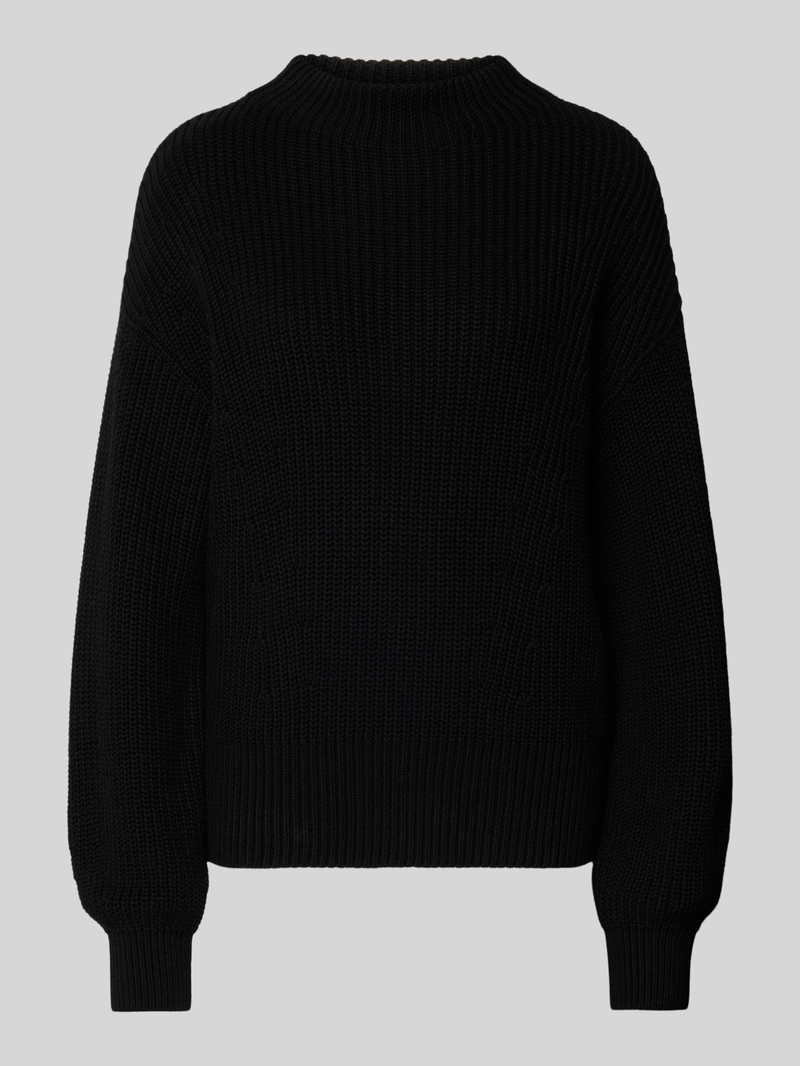 Opus Gebreide pullover met ribboorden model 'Pufamo'