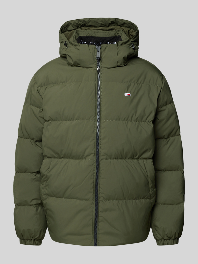 Tommy Jeans Regular fit donsjack met veren
