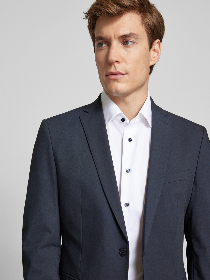 ETERNA REGULAR FIT Regular fit zakelijk overhemd met kentkraag
