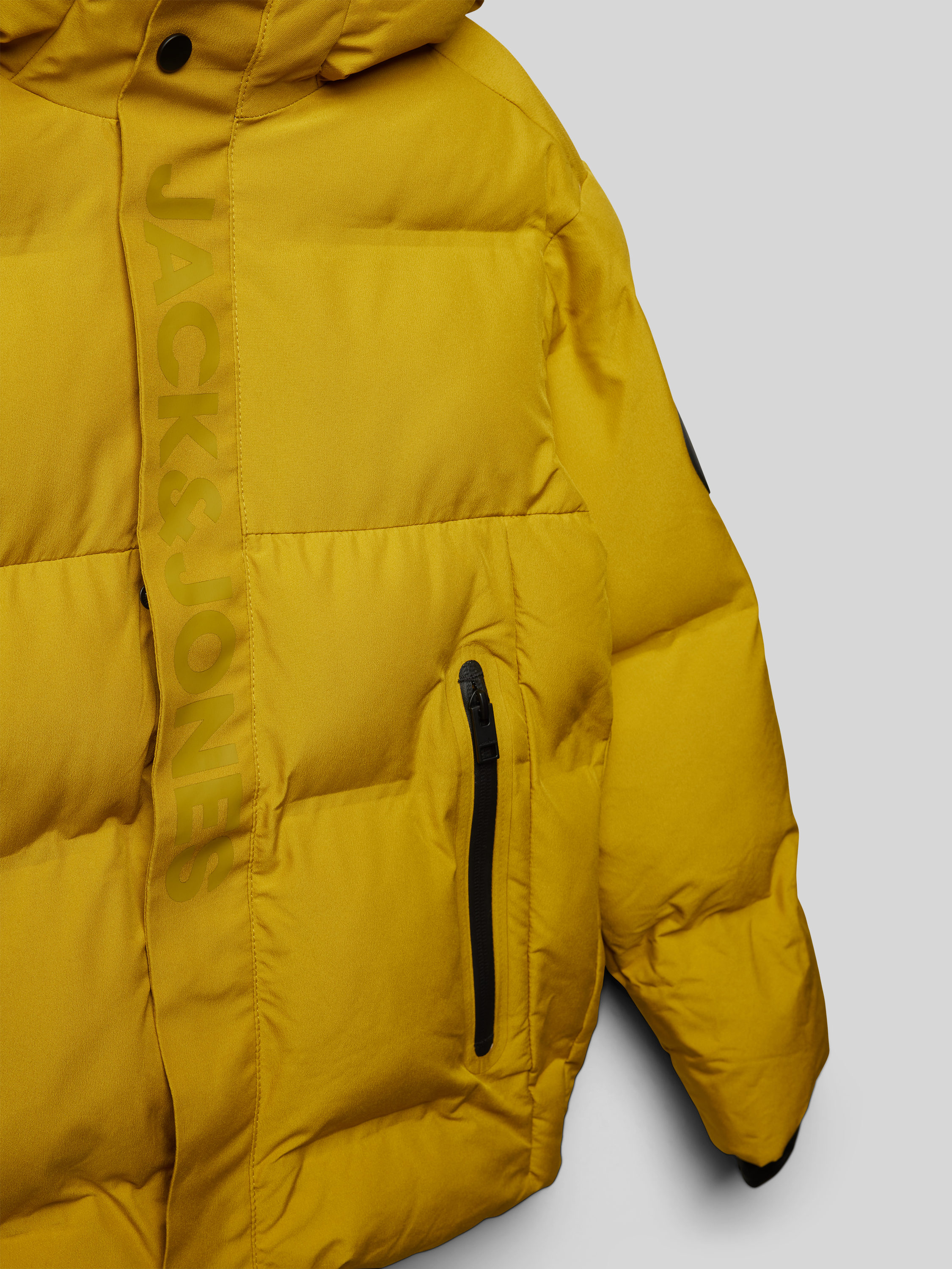 jack & jones Gewatteerd jack met labelprint model 'ALPHA'
