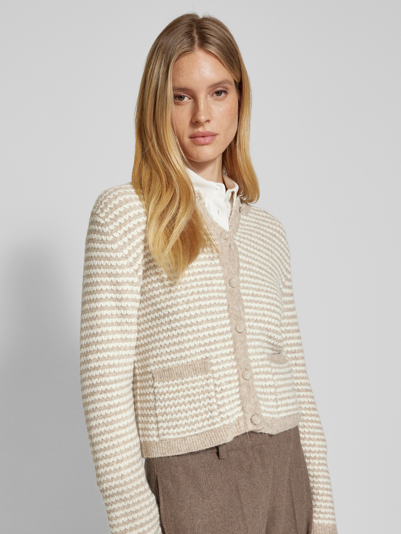 Kaffe Cardigan met zijzakken model 'ellery'