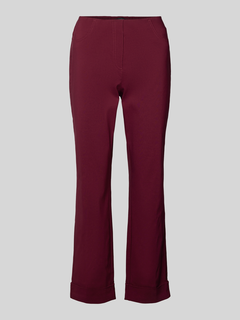 STEHMANN Stoffen broek van viscosemix met steekzakken model 'IGOR'