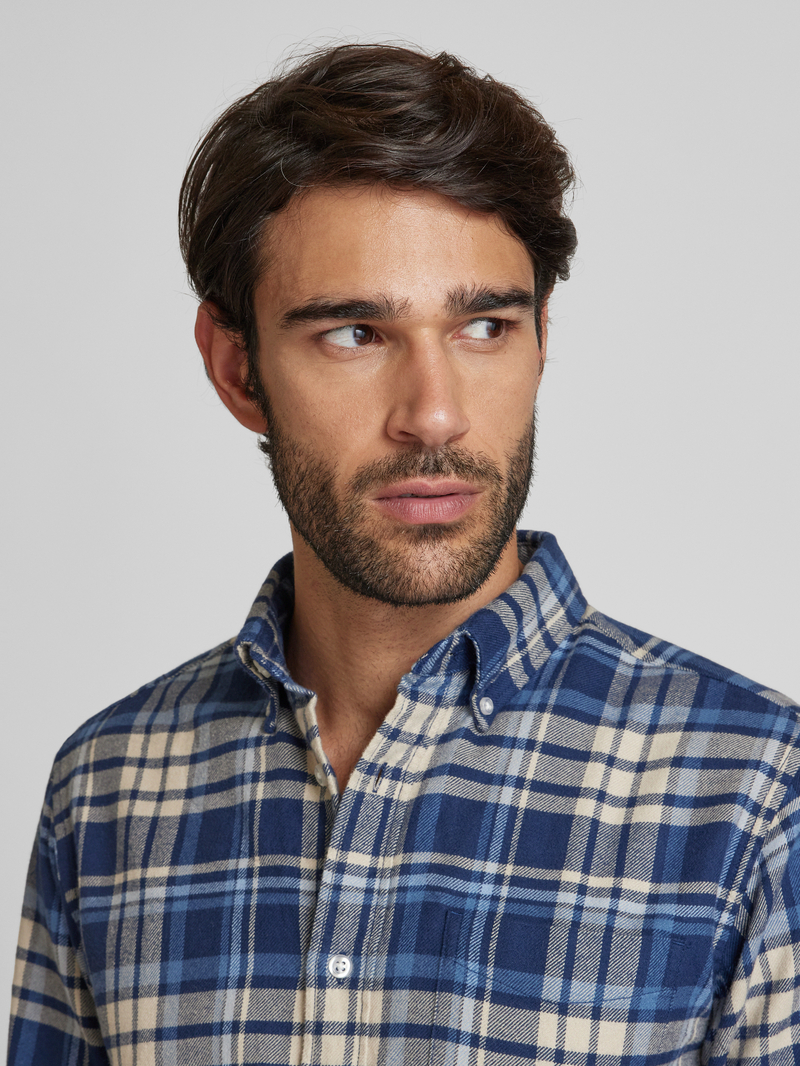 Jack & Jones Premium Slim fit vrijetijdsoverhemd met button-downkraag model 'BLUNORRIS'