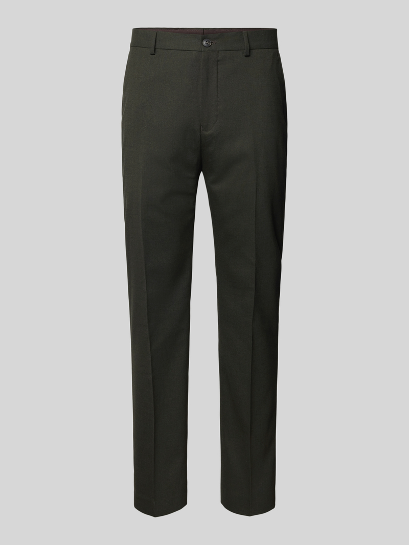 Selected Homme Slim fit stoffen broek met persplooien model 'NEIL'