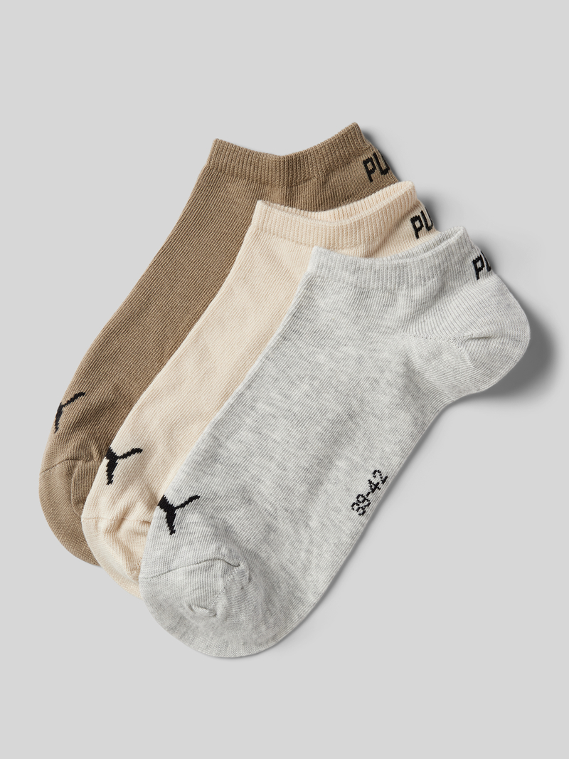 Puma Sokken met labelstitching in een set van 3 paar