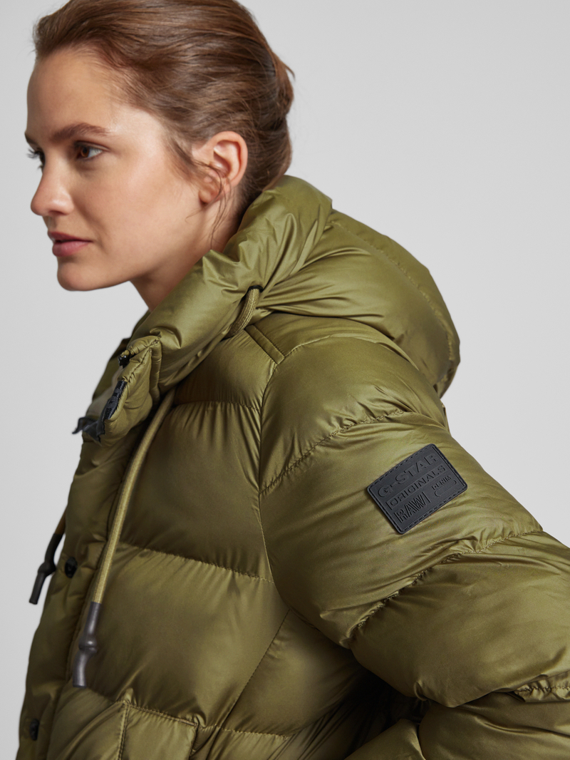 G-Star Raw Gewatteerd jack met capuchon