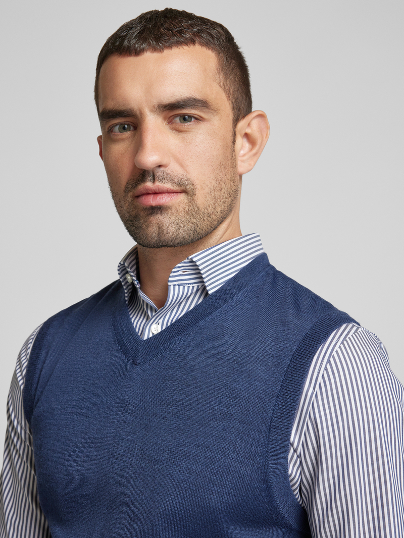 Christian Berg Men Spencer met V-hals